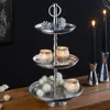 riess-ambiente Design Etagere ORIENT 50cm silber im Wild Produktbild-Vorschau 1