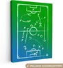 MuchoWow® - Leinwandbilder - Fußball - Taktik - Spiel - Produktbild-Vorschau 1