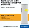 Exquisit Vollraumkühlschrank KS350-V-H-040D inoxlook | Produktbild-Vorschau 2
