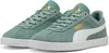 A pair of green Puma sneakers shown from a diagonal angle against a white background. Produktbild-Vorschau