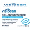 Brillen- und Bildschirmreinigungstücher 54 Stück Produktbild-Vorschau 2