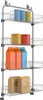 Metaltex Deurrek 4 Etages 17x45x103 cm Zilver/Metaal Anteprima dell’immagine prodotto 2
