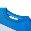 vidaXL Felpa per bambini blu e azzurro 104 Anteprima dell’immagine prodotto 2