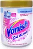 A product shot of a Vanish Oxi Action laundry booster powder container. Produktbild-Vorschau