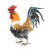 ProGarden Gartenfigur Hahn aus Metall, braun-blau-rot, Produktbild-Vorschau 2
