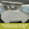 Dexitex Flanell Matratzenschoner 4er Set für Wohnmobil & Produktbild-Vorschau 6