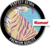 Keilrahmenbild - Vegan Tiger - Größe 30 x 40 cm Produktbild-Vorschau 6