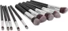 Set Kosmetikpinsel 10 Stück - Schwarz Produktbild-Vorschau 7