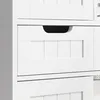 HOMCOM Meuble de salle de bain, meuble de rangement avec Voir les images du produit 9