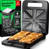 Sandwichmaker XXL 1400W für 4 Toasts Sandwiches Produktbild-Vorschau 1