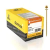 A box of screws and a single screw are shown against a white background. Produktbild-Vorschau