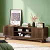 Meuble TV avec 2 tiroirs et 2 portes, meuble bas de 150 cm Voir les images du produit 4