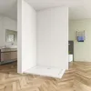 80x70x3cm Duschwanne mit Ablaufgarnitur Quadrat/Rechteck Produktbild-Vorschau 3