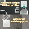 Klebehaken Transparent 20 Stück Selbstklebende Haken, 7 x Produktbild-Vorschau 3