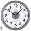 JVD RH692.4 Wanduhr Funk Funkwanduhr analog anthrazit rund Produktbild-Vorschau 1