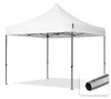 TOOLPORT 3x3 m Tonnelle pliante Acier, PES 750, blanc Voir les images du produit 1