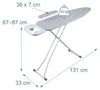 Table à repasser Relaxdays pour fer à vapeur, 131 x 33 cm, Voir les images du produit 4