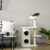 PawHut Kratzbaum, Katzenbaum mit Kratztonne, Produktbild-Vorschau 7