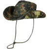 MFH Buschhut, mit Kinnband, zum Hochstellen, flecktarn Produktbild-Vorschau 2