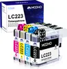 A box of ink cartridges with several ink cartridges displayed in front of it. Produktbild-Vorschau