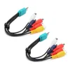 Two identical AV cables are shown against a white background. Anteprima dell’immagine prodotto