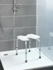 A shower stool in a modern shower stall. Produktbild-Vorschau