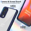 Pouzdro pro OnePlus Nord 2 5G průhledný zadní kryt s TPU Náhled obrázku produktu 2