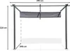 Přístavná pergola se stahovací střechou - 3 x 3 m - Náhled obrázku produktu 3