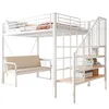 Merax Etagenbett Hochbett 140x200cm mit abnehmbarem Produktbild-Vorschau 5