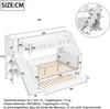 MODFU Lit Superposé Enfant 90x200 avec Lit Gigogne et Voir les images du produit 4