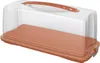 Rotho Kuchenbehälter Fresh 36 x 17 cm koralle Produktbild-Vorschau 1