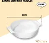 Wilmax Auflaufform mit Griffen 650 ml Porzellan Weiß Produktbild-Vorschau 5