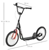 HOMCOM Tretroller Kinderroller Scooter Cityroller Produktbild-Vorschau 3