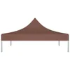 vidaXL Tetto per tende da festa 3x3 m Marrone 270 g/m² Anteprima dell’immagine prodotto 11