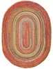Salsa Juteteppich Oval Bunt – Handgefertigt aus Jute und Produktbild-Vorschau 5