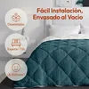 CASABEL Edredón Invierno 600g/m², Sherpa, 240x260cm, Azul Vista previa de la imagen del producto 8