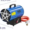 Nagrzewnica Dmuchawa Gazowa Grzejnik Gazowy 15Kw Podgląd zdjęcia produktu 7