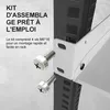 Extralink 1U 250 mm Gris Étagère Rack 19", pour Baies Voir les images du produit 2