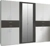 Armoire Taiga Armoire à portes battantes avec miroir Voir les images du produit 1