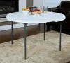 Lifetime Kunststoff Klapptisch Runder Klapptisch Weiß Ø Produktbild-Vorschau 6