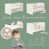 dvoudílná sada dětského nábytku roba Momo - dětská postýlka Náhled obrázku produktu 12