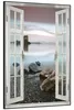 Wallario Wandbild mit Fenster-Illusion: Schloss in Produktbild-Vorschau 2