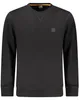 Elegantes Schwarzes Langarm-Sweatshirt für Herren mit Produktbild-Vorschau 1