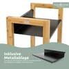 holz4home® Getränkekistenregal aus Bambus I 4 Kisten I Produktbild-Vorschau 4