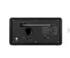 The back of a black Krüger&Matz radio is shown against a black background. Produktbild-Vorschau