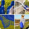 KRUMAD Hängematte Outdoor Boho-Stil 190x150 cm Blau 120 kg Produktbild-Vorschau 9