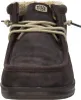 Hey Dude Wally Mid  Veterschoenen Hoog - Donkerbruin - Maat Voir les images du produit 5