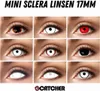 6 Monats‑Kontaktlinsen Mini Sclera Black Eye für intensive Produktbild-Vorschau 2