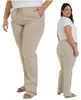 Moraj Damen Hose gerade mit Bindeband elastisch – Ecru, Produktbild-Vorschau 1