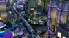 A bustling city street at night, with tall buildings and traffic. Produktbild-Vorschau